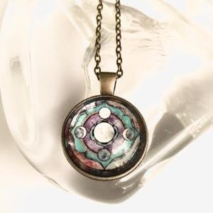 Beautiful Moon Pendant Necklace